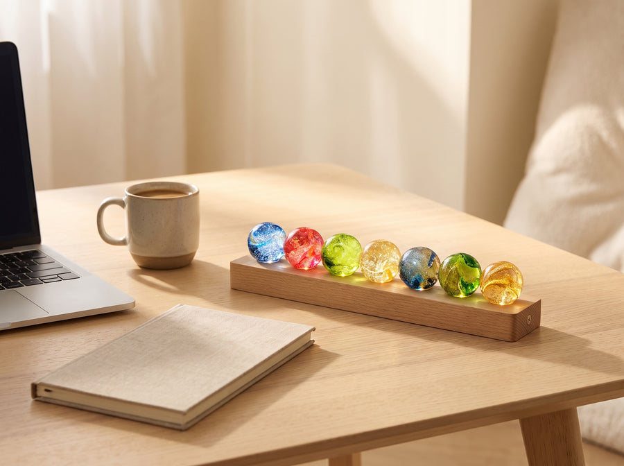 Luminous Crystal Glaze Ball Set