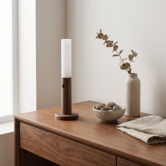 Magnetic Wood Night Light