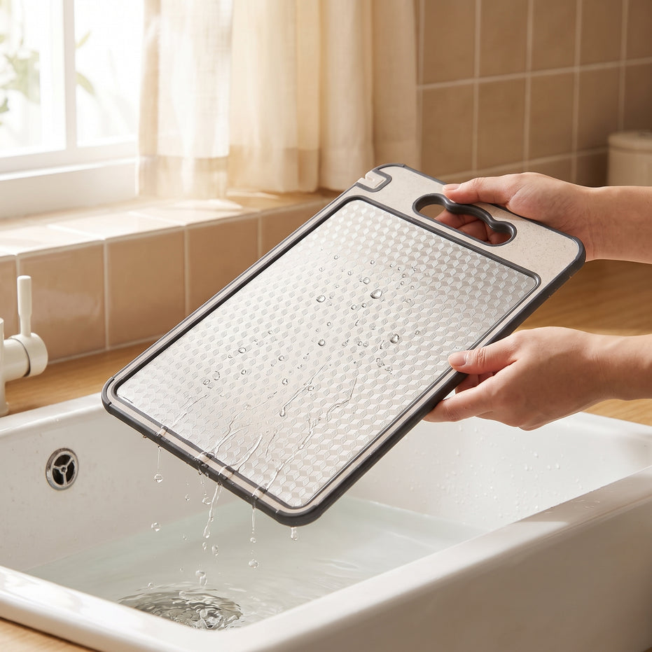 Double-Sided Steel Cutting Board
