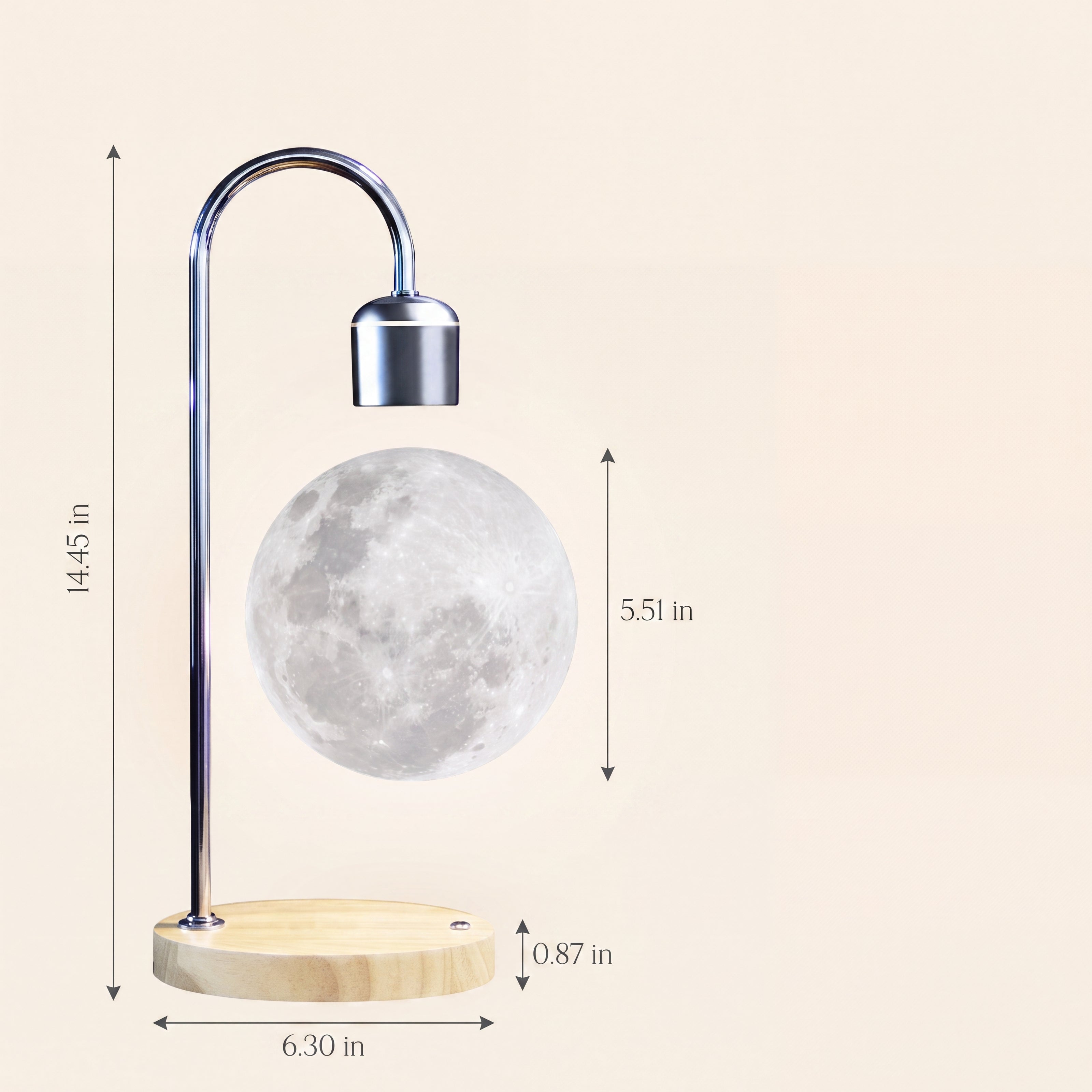 Floating Moon Lamp