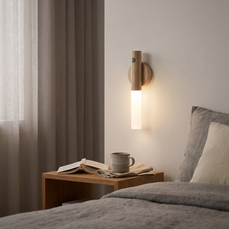 Magnetic Wood Night Light