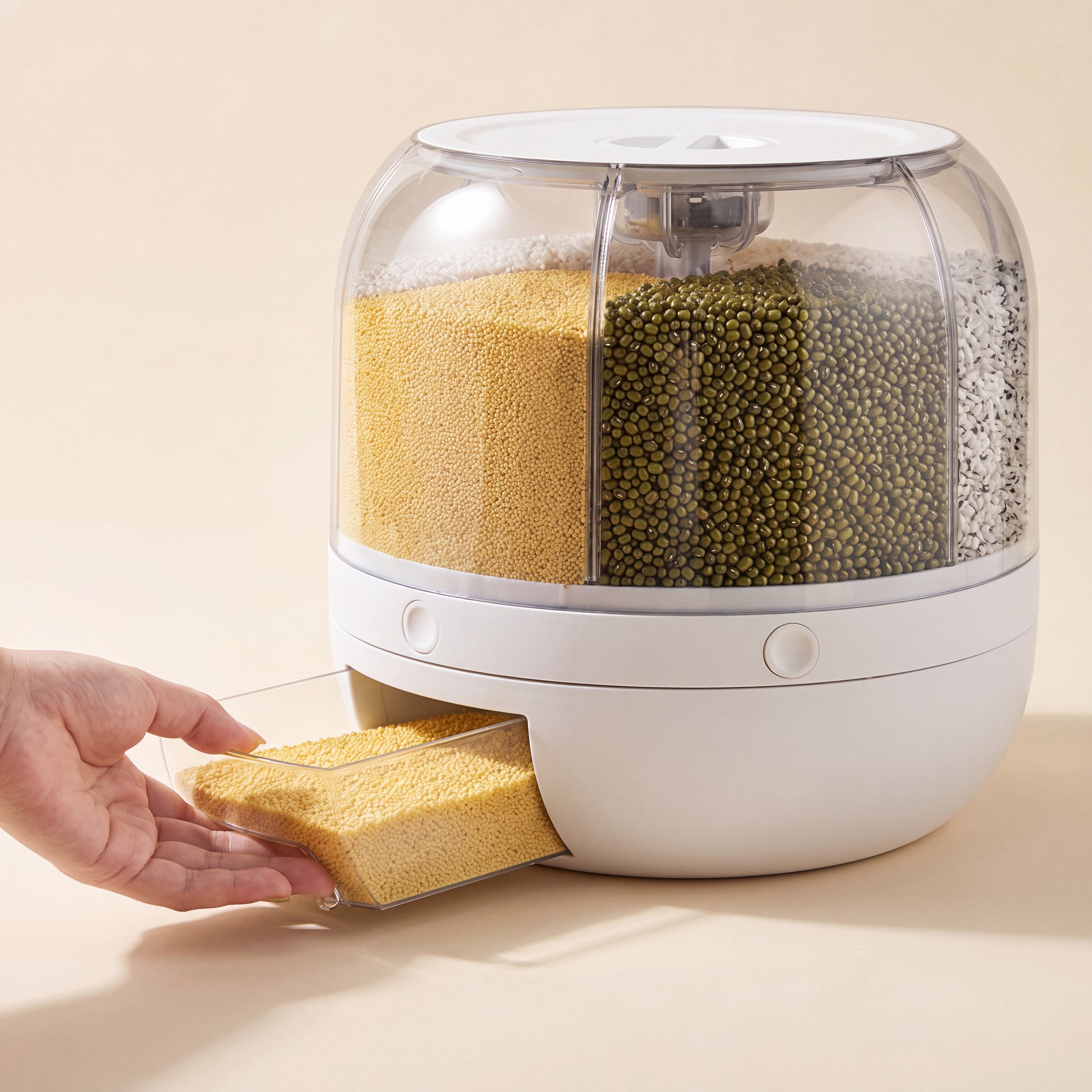 Rotating Grain Dispenser
