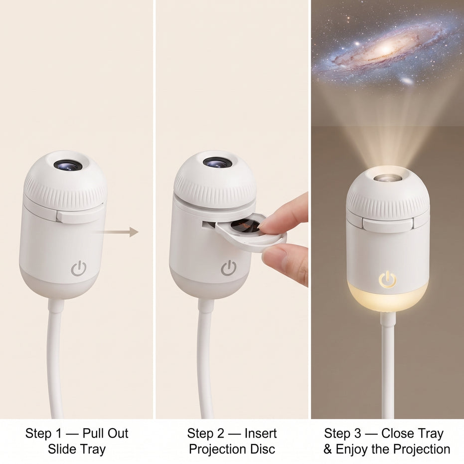 Galaxy Projector Night Light