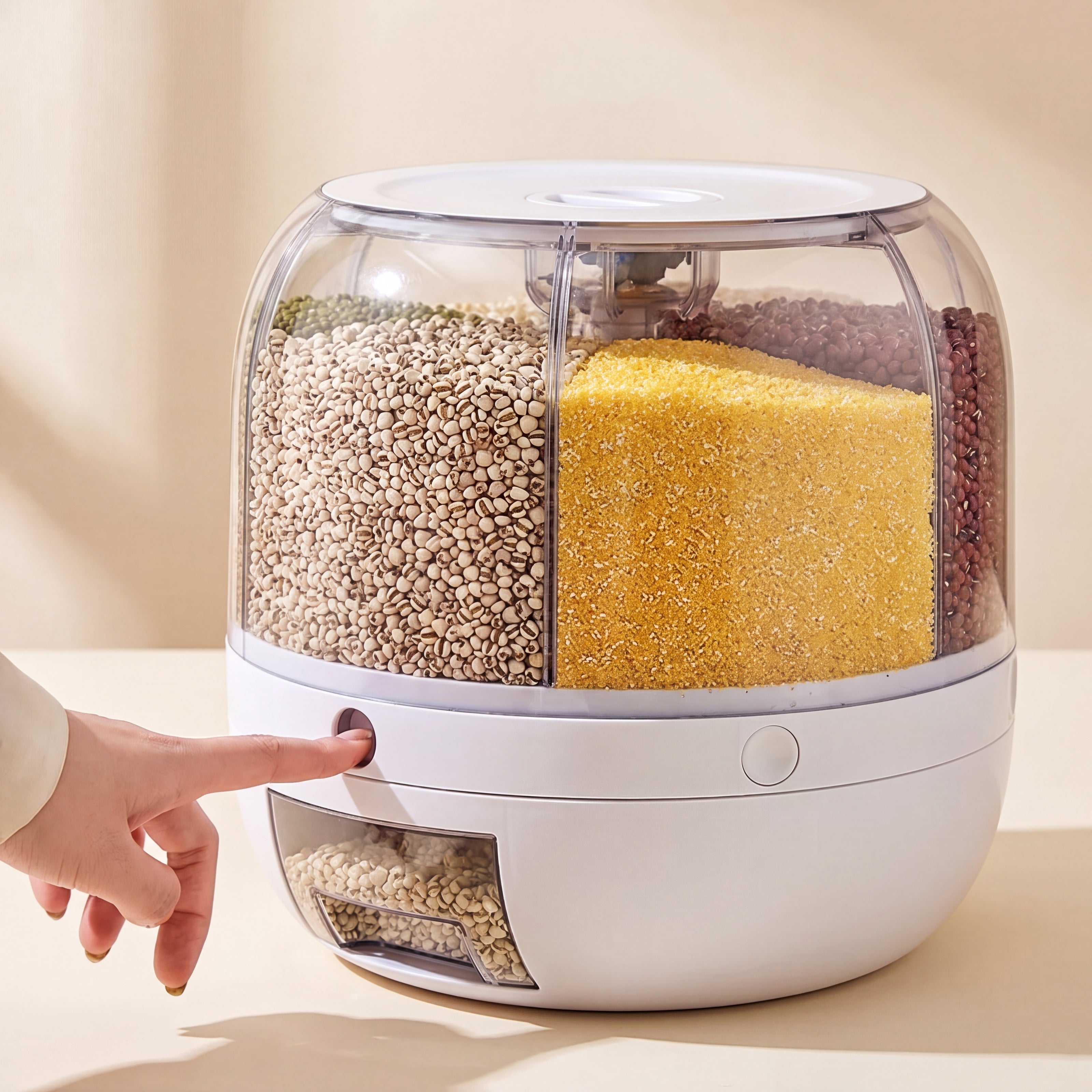 Rotating Grain Dispenser