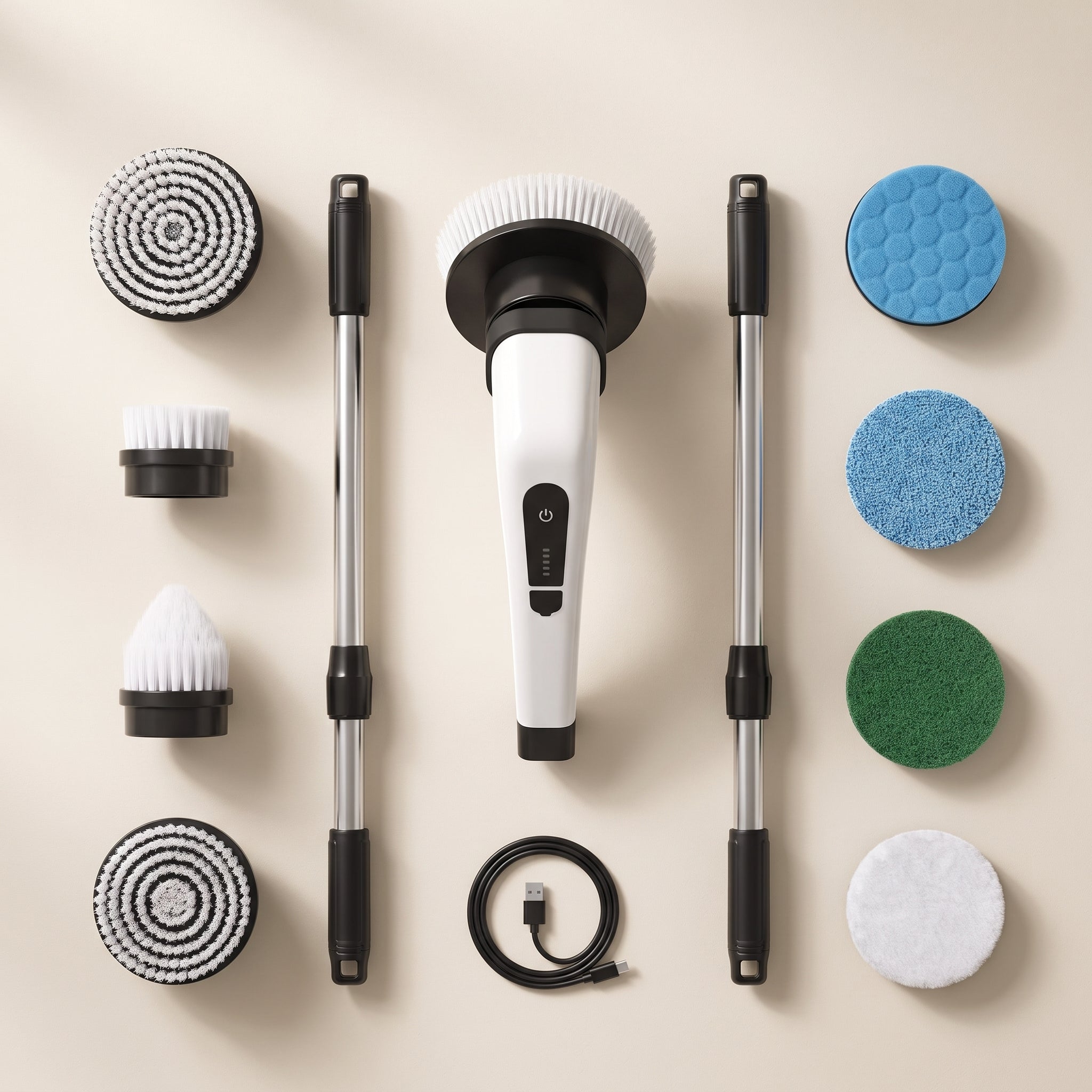 Cordless Electric Spin Scrubber