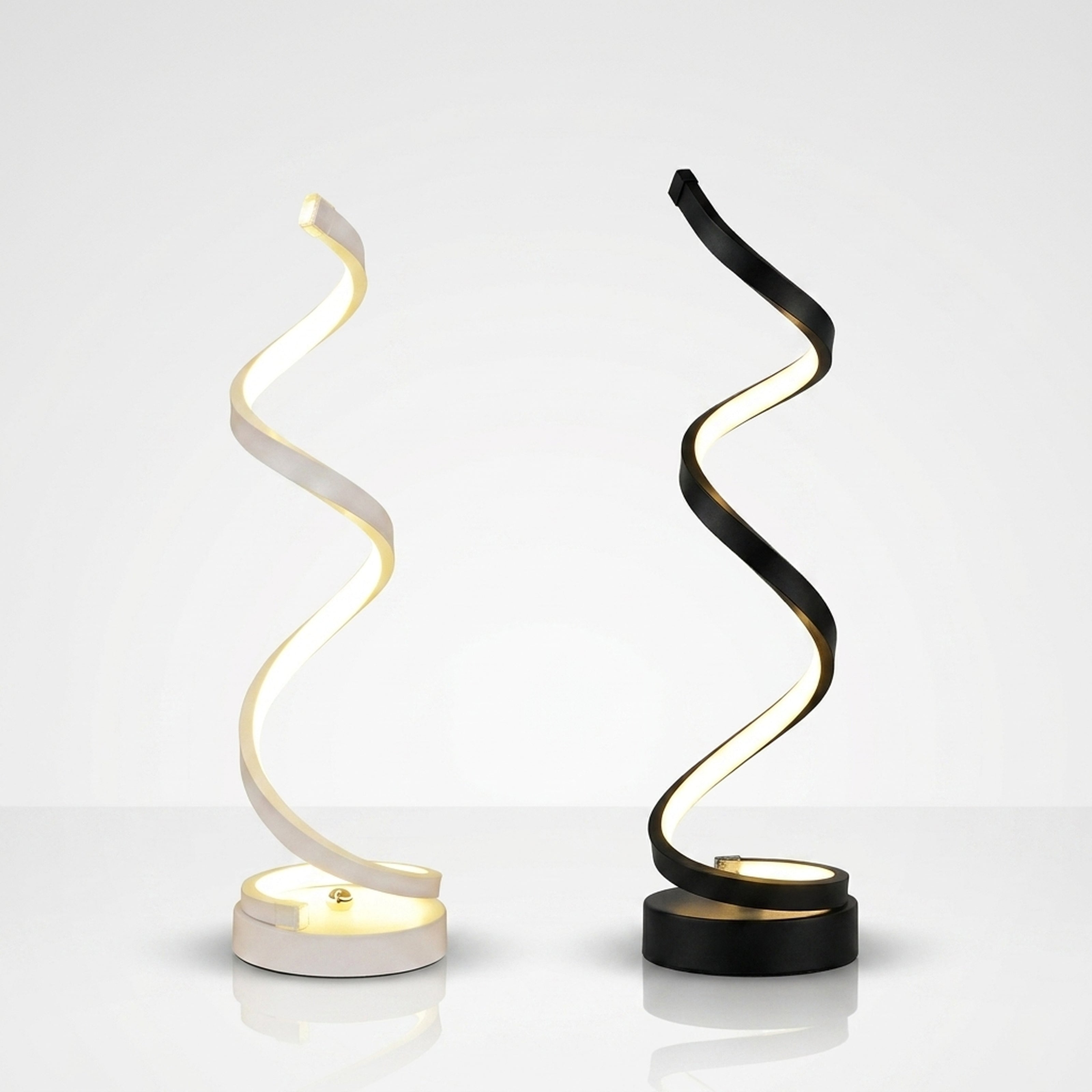 Spiral LED Table Lamp