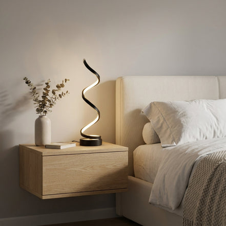 Spiral LED Table Lamp