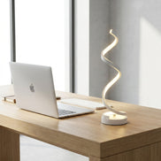 Spiral LED Table Lamp