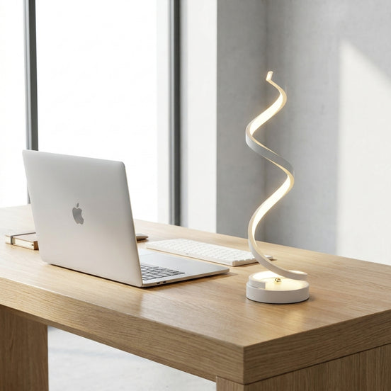 Spiral LED Table Lamp