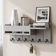 Wall-Mounted Key & Mail Organizer