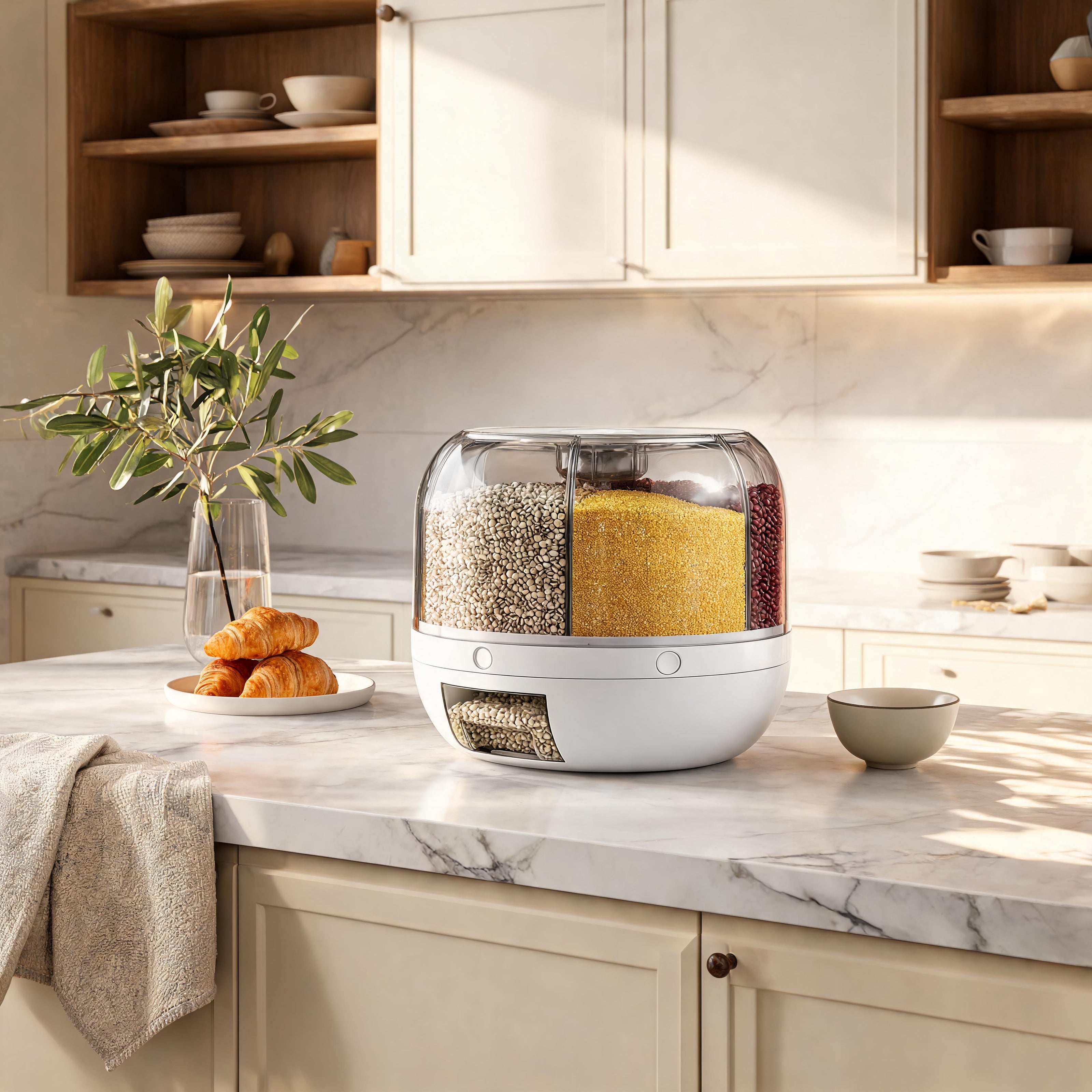 Rotating Grain Dispenser