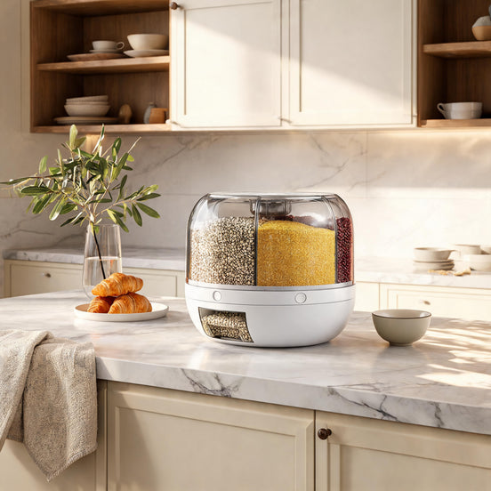 Rotating Grain Dispenser