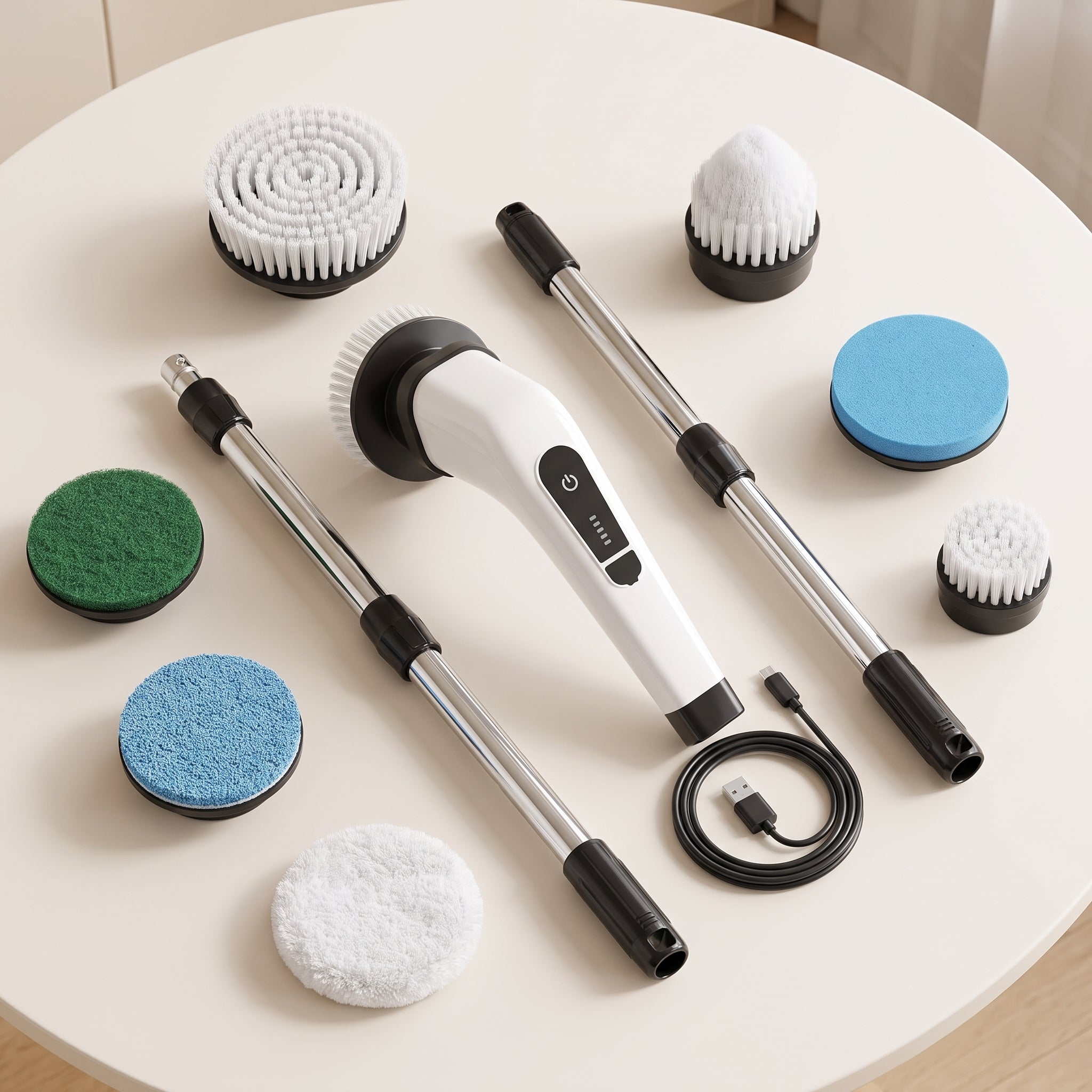 Cordless Electric Spin Scrubber