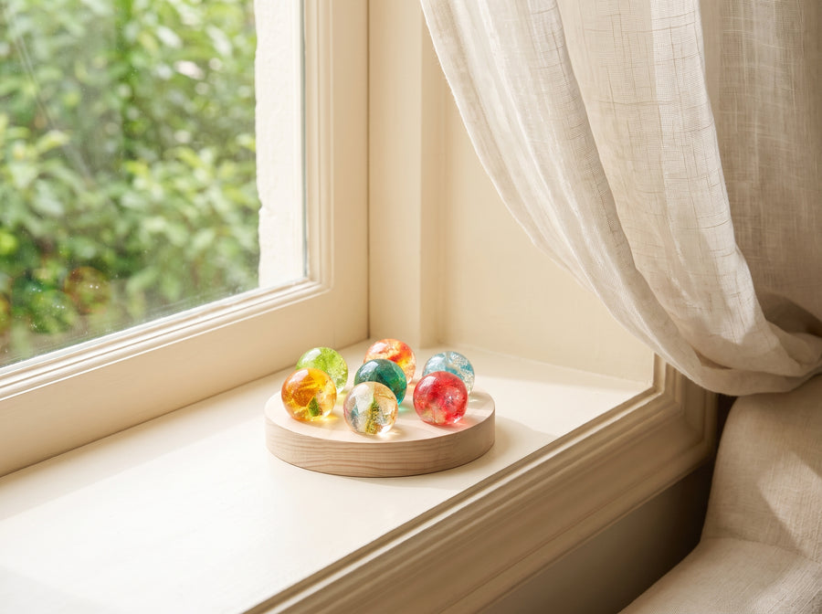Luminous Crystal Glaze Ball Set