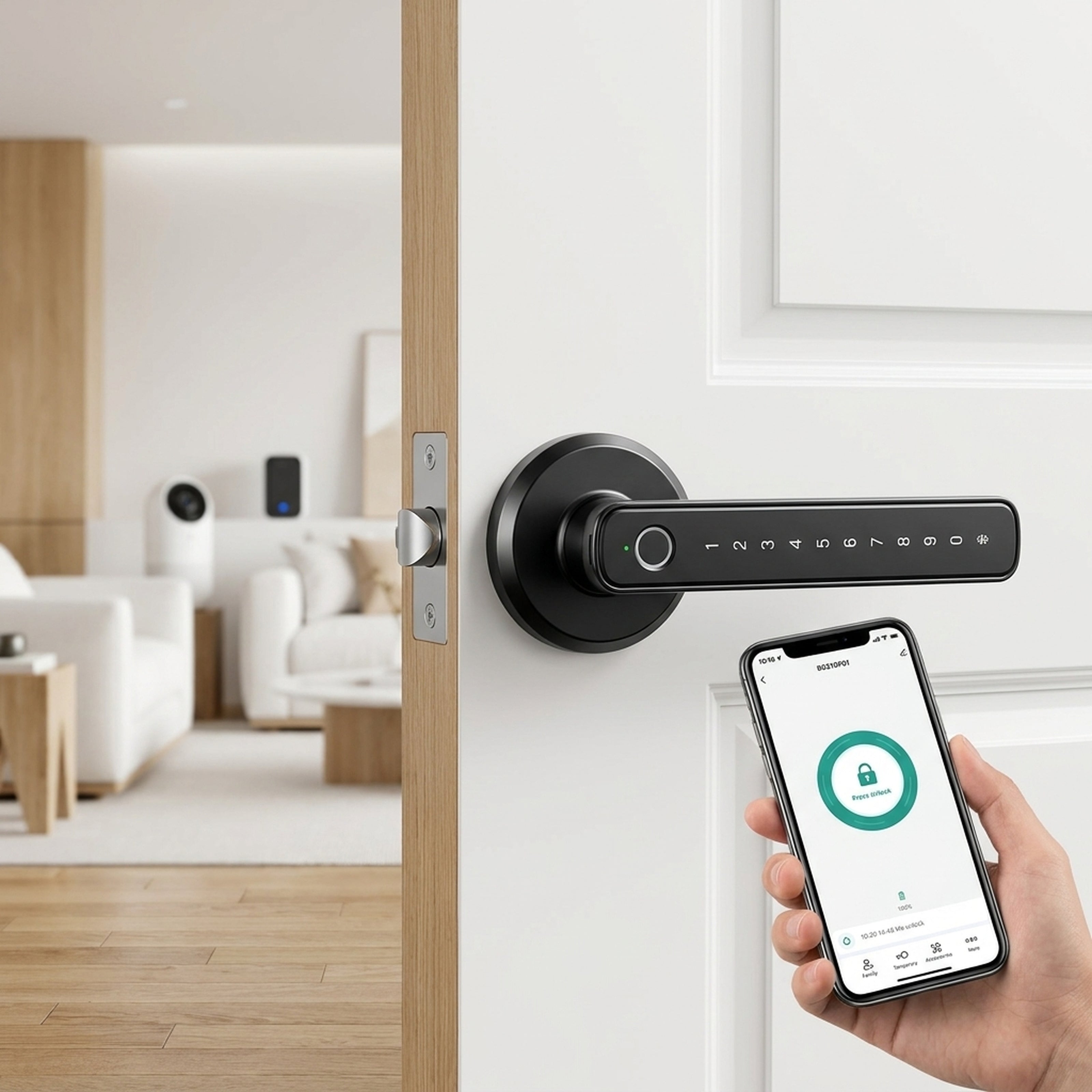 Smart Biometric Fingerprint Door Lock