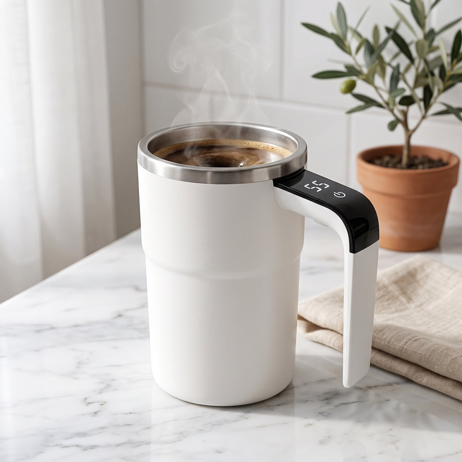 Magnetic Self-Stirring Mug