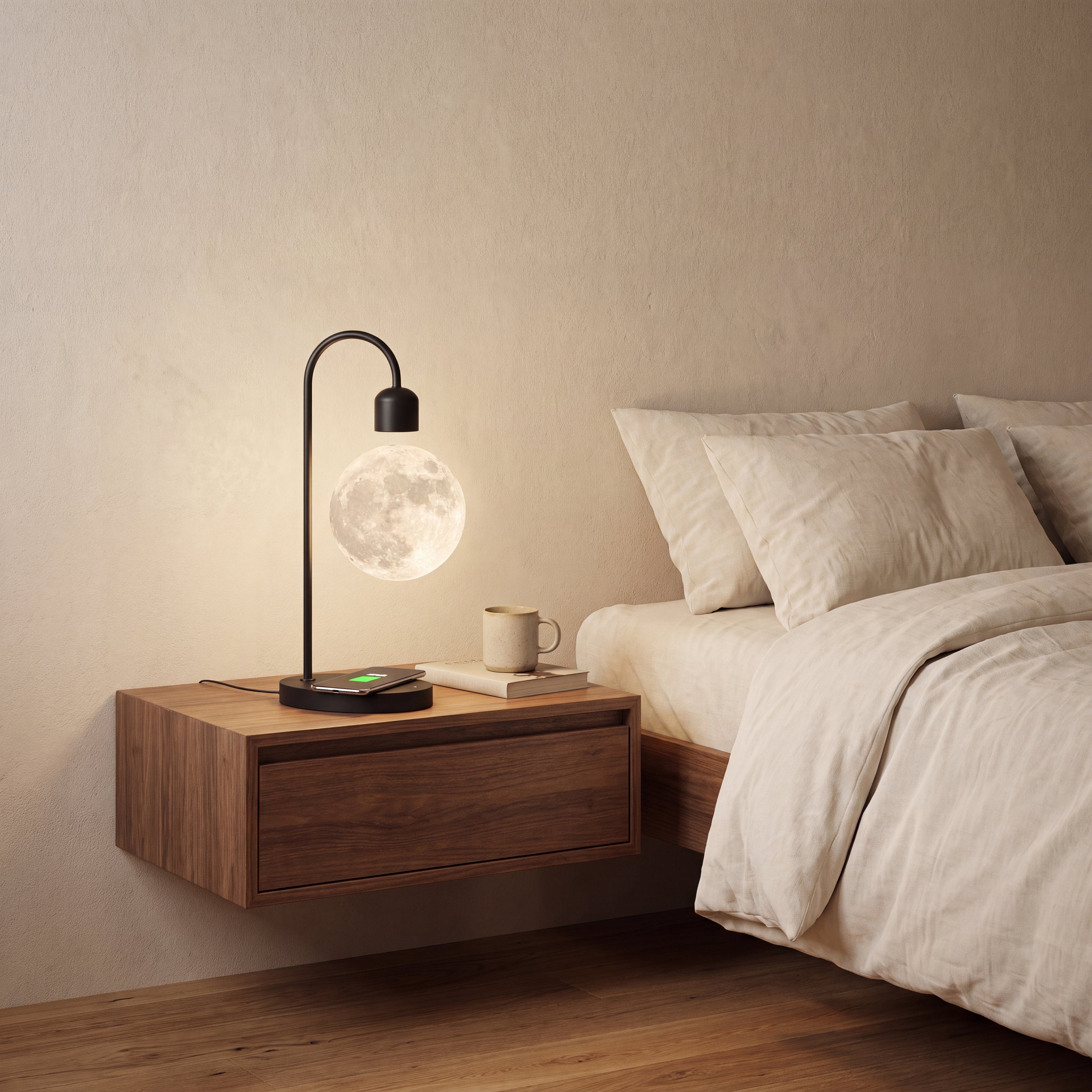 Floating Moon Lamp