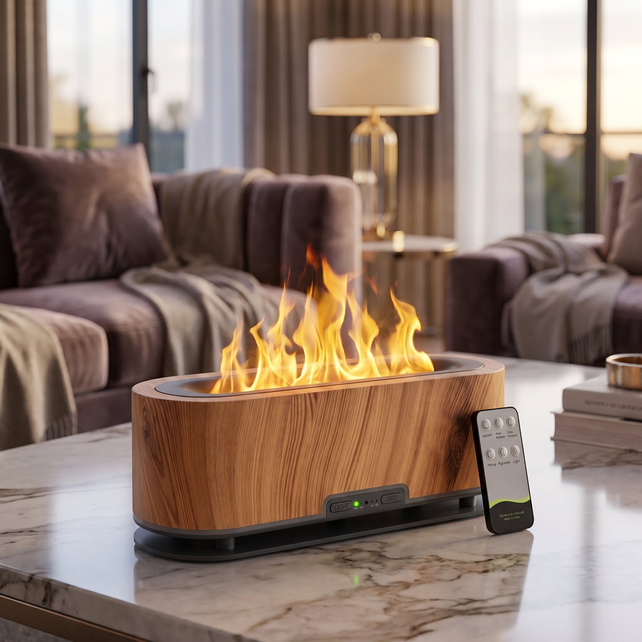 Flame Effect Aroma Diffuser