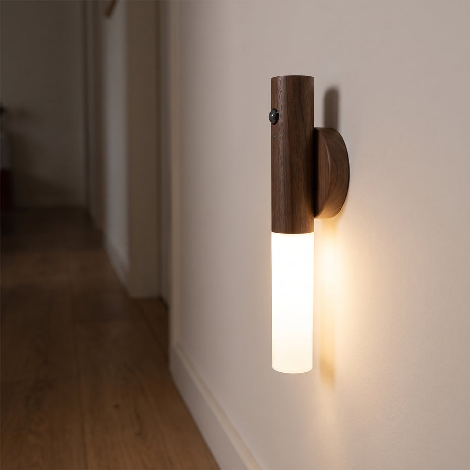Magnetic Wood Night Light